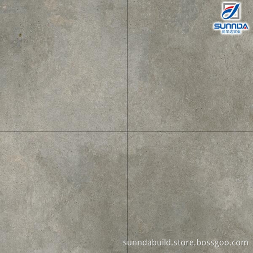 600x600mm fashionable design light grey cement look mat finish terrazzo porcelain floor decorative tiles
